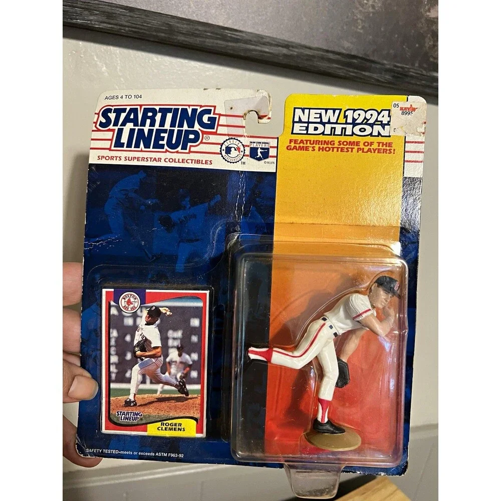 Kenner Starting Lineup Roger Clemens Boston Red Sox 1994 Figure w/ Card New Ed